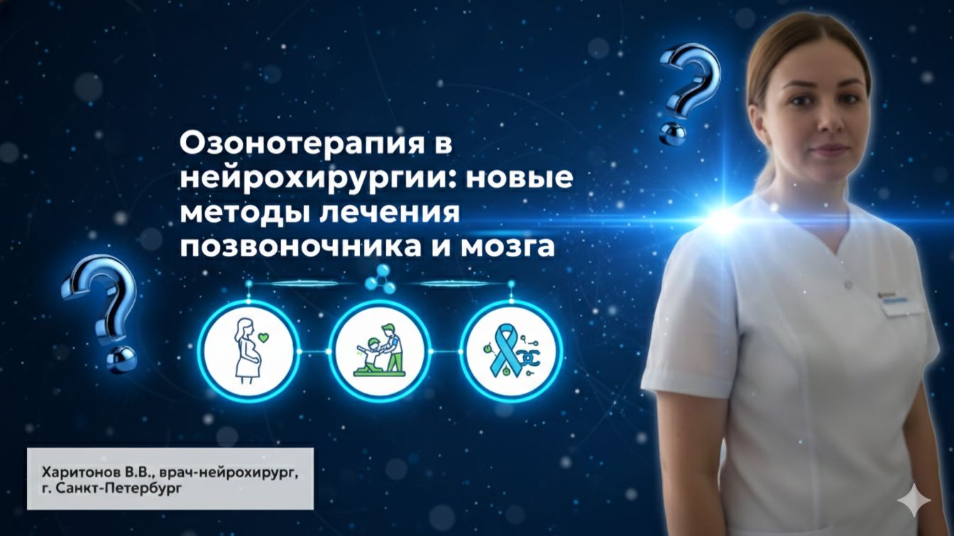Озонотерапия в нейрохирургии: новые методы лечения позвоночника и мозга Озонотерапия в нейрохирургии: новые методы лечения позвоночника и мозга