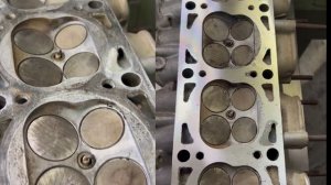 Качество фрезеровки ГБЦ. Станок 6Р-800.