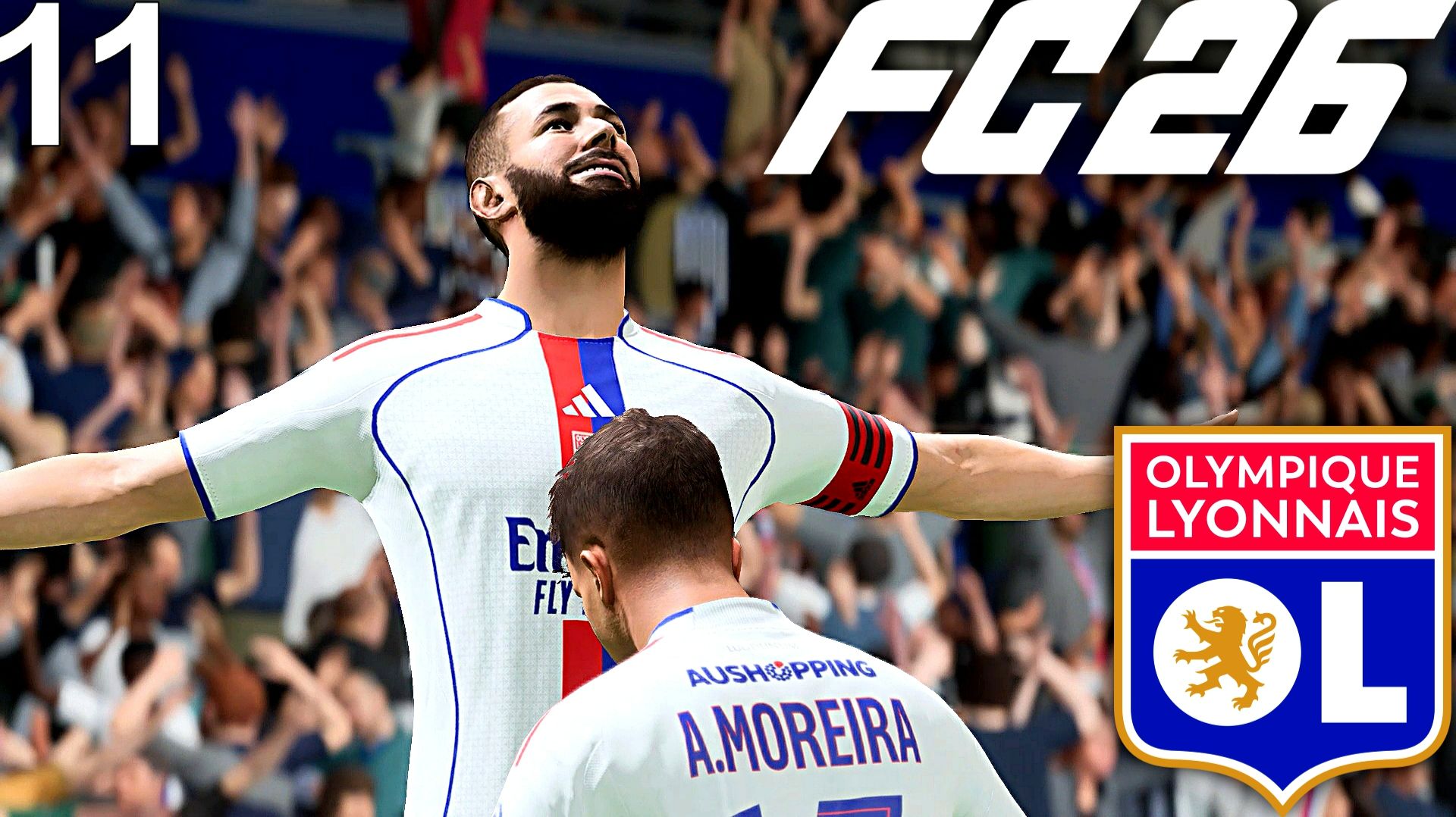 FC 26 КАРЬЕРА ЗА ЛИОН #11 - ХЕТ-ТРИК БЕНЗЕМА и ХЕТ-ТРИК ЭНДРИКА!!!