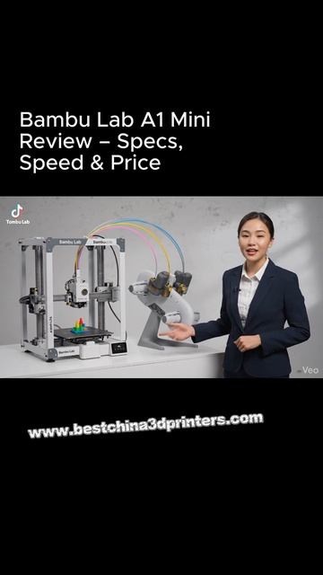 Bambu Lab A1 Mini Review – Specs, Speed & Price смотреть онлайн