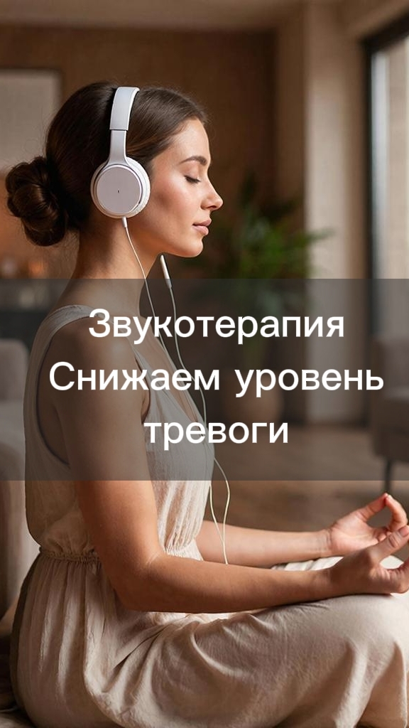 Звукотерапия. Снижаем уровень тревоги. Слушаем 🎧😌 #снижаемтревогу