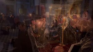 МИТРОПОЛИТ ИГНАТИЙ СОВЕРШИЛ ВЕЛИКОЕ ПОВЕЧЕРИЕ В СВЯТО-ДУХОВСКОМ СОБОРЕ Г. САРАТОВА