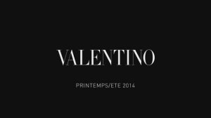 Показ женской коллекции Valentino весна-лето 2014