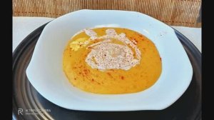 Золотистый суп-пюре из красной чечевицы: согревающий и нежный!