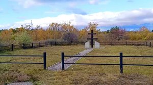 Магнитогорск, окраина города за вокзалом, Венгерско-Румынское кладбище (26.09.2022)