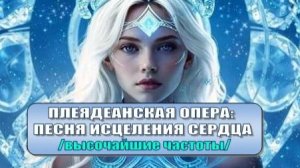✨ Плеядеанская опера: Песня исцеления сердца /высочайшие частоты/ ✨
