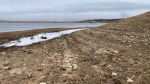 Чурюк-суСтарокрымское Водохранилище Вода замёрзла Купаюсь на Море Вода 600C Вся ПравдаКРЫМ