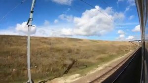 Новороссийск-Москва Вид из окна поезда 482