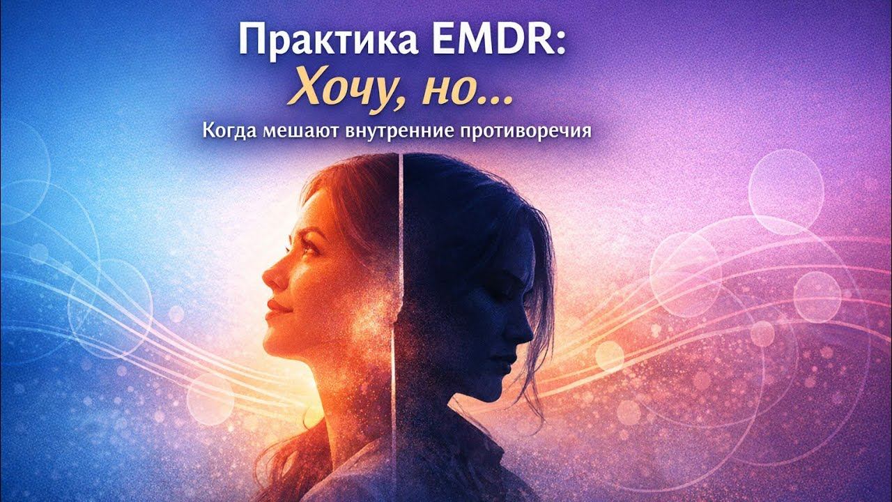 EMDR: как убрать внутренние противоречия,  когда внутри хочу, но...