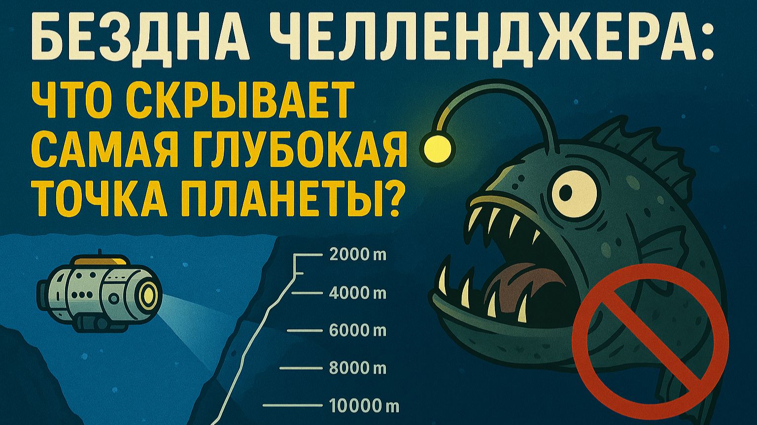 Бездна Челленджера: Что скрывает самая глубокая точка планеты? Бездна Челленджера: Что скрывает самая глубокая точка планеты?