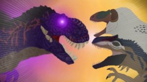 Омега 09 vs Ютираннус и Аллозавр | Анимация (часть 5)