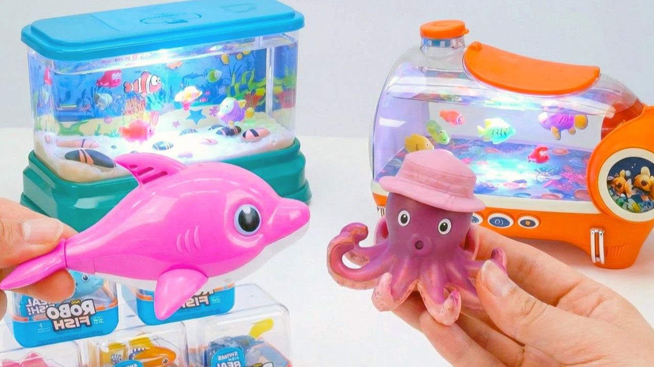 Мультики для детей и малышей. Радужные рыбки в аквариуме 🦈🐳🐡. Мультики про рыбок для всей семьи смотреть онлайн