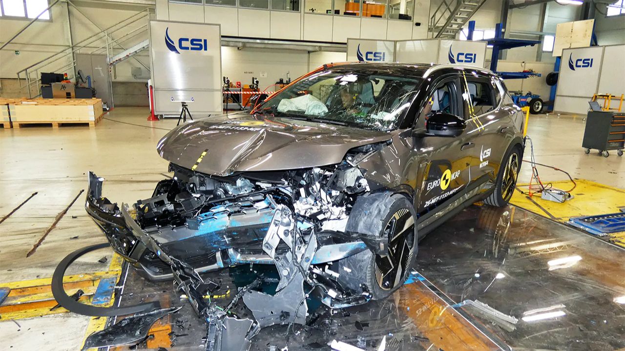 Краш-тест нового Mitsubishi Eclipse Cross 2025 года от Euro NCAP на CarMaps.Ru смотреть онлайн