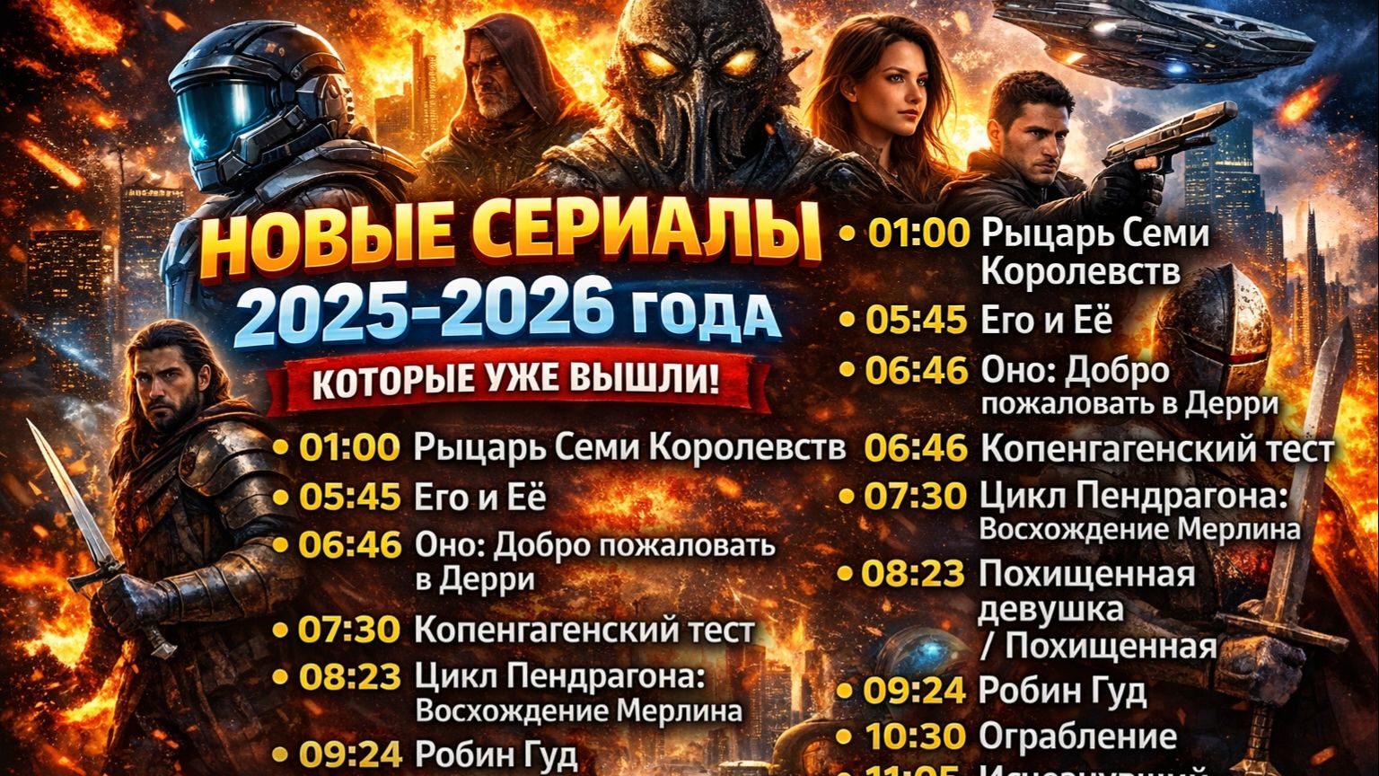 🔥 НОВЫЕ СЕРИАЛЫ 2025–2026 ГОДА, КОТОРЫЕ УЖЕ ВЫШЛИ! ТОП 15 ЛУЧШИХ НОВИНОК!