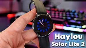 Смарт-часы Haylou Solar Lite 2 Яркий AMOLED экран и хорошая автономность