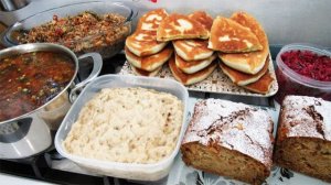 Постное меню - 6 блюд на каждый день Что мы едим в пост Завтрак Обед Ужин и постная выпечка