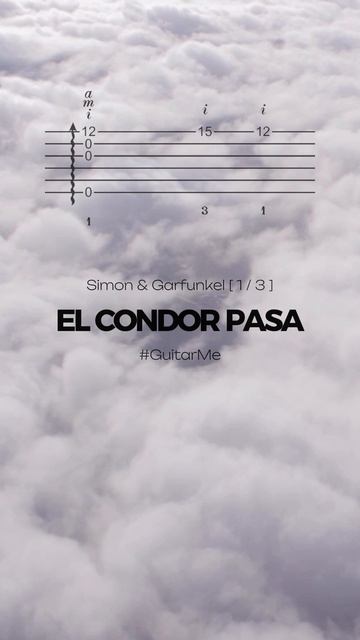 EL CONDOR PASA Полет кондора на Гитаре 1/3. Ноты и Табы для Гитары GuitarMe School | Александр Чуйко
