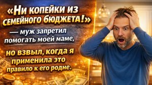 Истории из жизни| Муж запретил помогать маме |Аудио рассказы|Жизненные истории