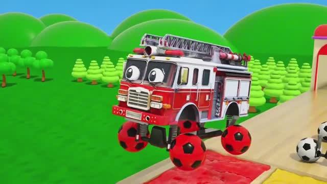 Автобус колеса-мячики. Мультик для детей Автобус колеса-мячики. Мультик для детей