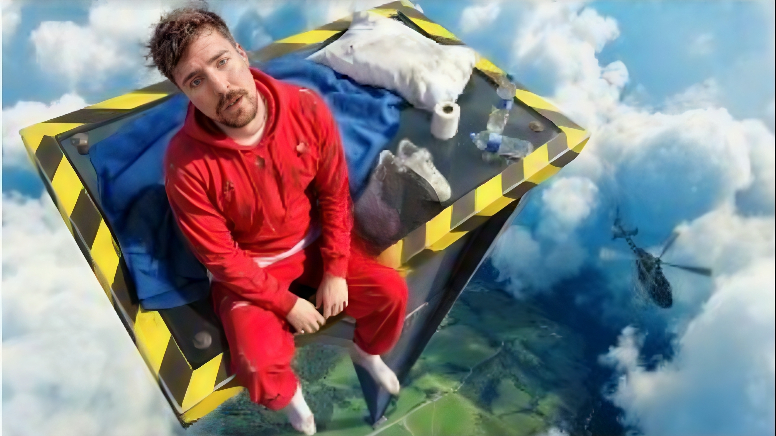 Продержись 30 дней в небе и выиграй $250,000. Мистер Бист смотреть онлайн