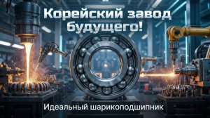 Как рождается идеальный шарикоподшипник? Корейский завод будущего!