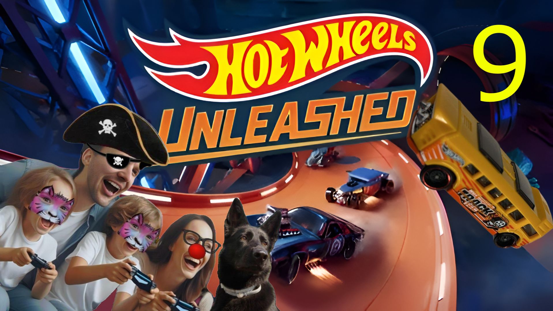 🦈 Hot Wheels: 9-й заезд и хищная победа! 🏁