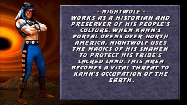 Ночной волк(NIGHTWOLF МК3)Mortal Kombat Defenders Of The Earth Plus