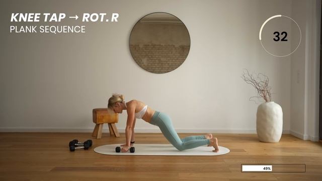 Силовой пилатес с упором на верхнюю часть тела и пресс | Upper & ABS| 40 минут