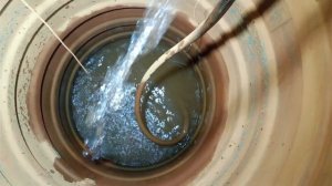 Заполнение накопительного бака.