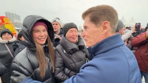 Владивосток широко отпраздновал Масленицу.