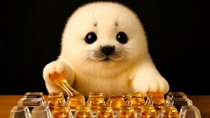 Какой звук клавиатуры тебе нравится больше всего? Тюлень печатает на разных клавиатурах 🍯