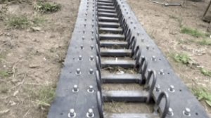 Восстанавливаем разрушенные  гусеницы вездехода