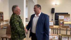 Поздравление мужчин в Центре медицинской реабилитации