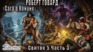 Роберт Ирвин Говард "Сага о Конане" (свиток 5) "Конан-победитель" рассказ "Сокровища Траникоса"
