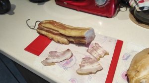 Грудинка горячего копчения 2 часть.