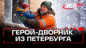 Отдал деньги больному отцу – дворник, спасший выпавшего из окна ребенка, про премию Кеосаяна