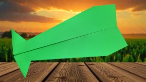 Лайфхак идеальный самолетик из бумаги А4