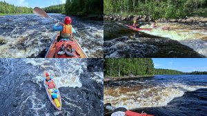 Водный поход по реке Шуя в Карелии. Сквозь пороги и тишину - 3ч.