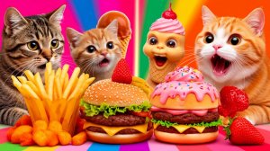 🍔 Настоящая еда VS сквиши! Кто победит?