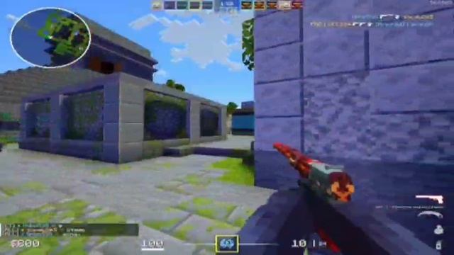 cs-go in minecraft! смотреть онлайн