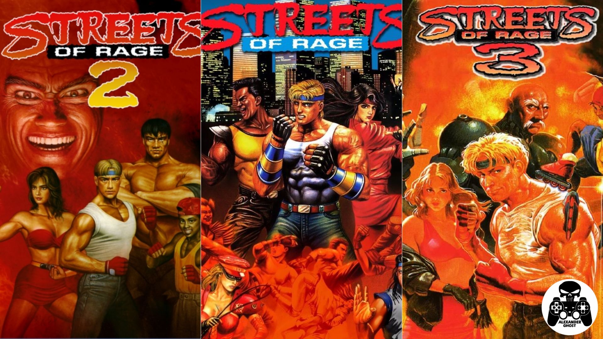 Streets of Rage 1,2,3 (Bare Knuckle / Улицы Ярости) прохождение SEGA/Genesis
