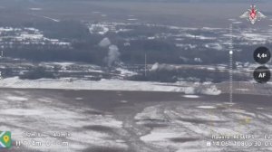 Боевая работа расчета РСЗО «Град» ВДВ