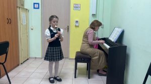 Желонкина Юлия, МБУ До «ДШИ 1» младшая группа, флейта, конкурс