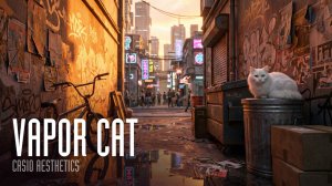 VAPOR CAT | Белка | Vapor Wave, Retro Wave, LoFi Mix | Chill music | 1 час памяти | Synth Kitty