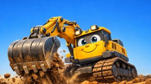 ДЕТСКАЯ ПЕСЕНКА ПРО СТОИТЕЛЬНЫЙ ЭКСКАВАТОР