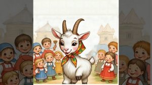 Потешки  "Идет Коза рогатая (бодатая)..." для самых маленьких