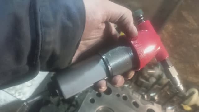 Притирка клапанов пневмомашинкой с Алиэкспресс