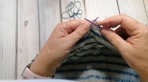 СМЕНА ЦВЕТА НИТИ БЕЗ СТУПЕНЬКИ ПРИ ВЯЗАНИИ ВКРУГОВУЮ