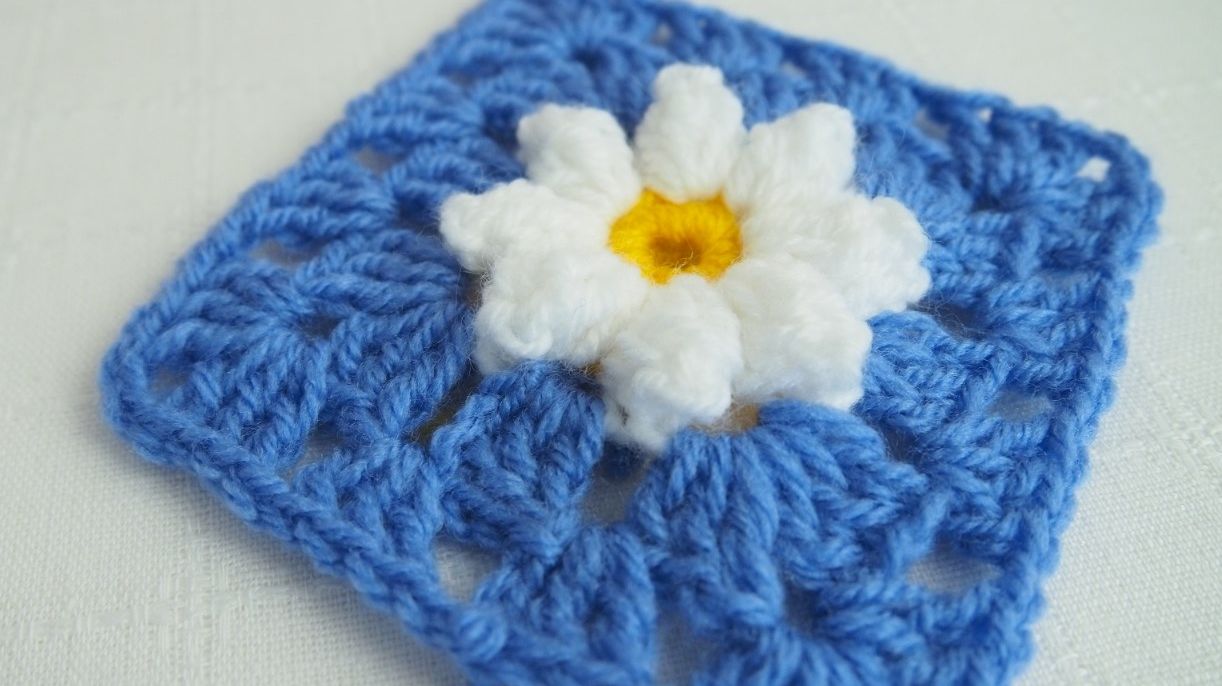 Квадратный мотив как вязать пошагово. Бабушкин квадрат. Видео уроки вязания крючком Урок 196 motif смотреть онлайн