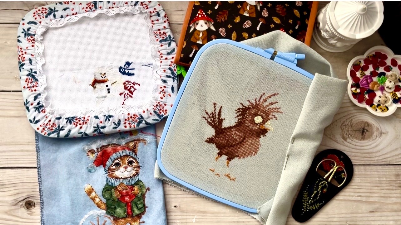 31. Чехол дня ножниц от Неокрафт. Новый старт от Андриана. Органайзер для вышивки